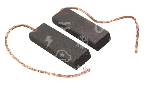 uhlík 5 x 12,5 x 33 mm, (pár), ARISTON / INDESIT
